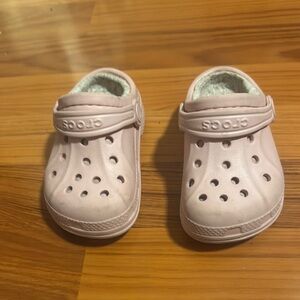 Crocs Kids Pink Clogs